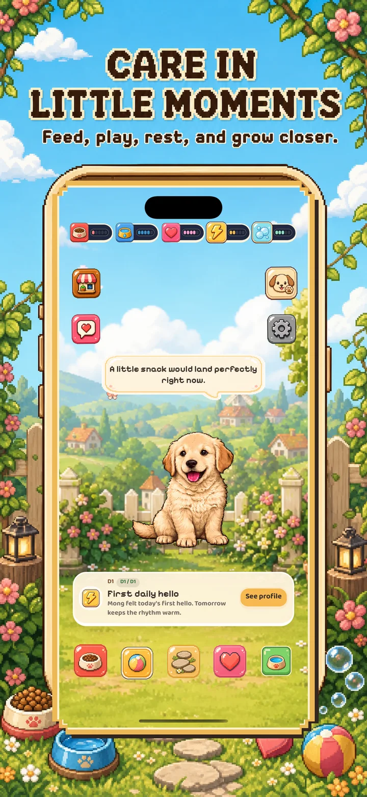 Care in little moments: feed, play, rest, and grow closer